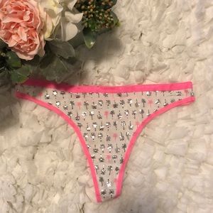 NWT. Victoria’s Secret Palm tree thong.